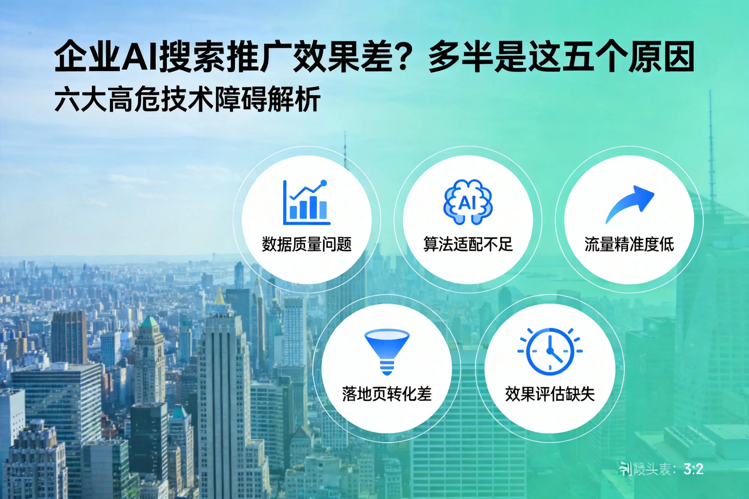 阎良企业AI搜索推广效果差?多半是这五个原因